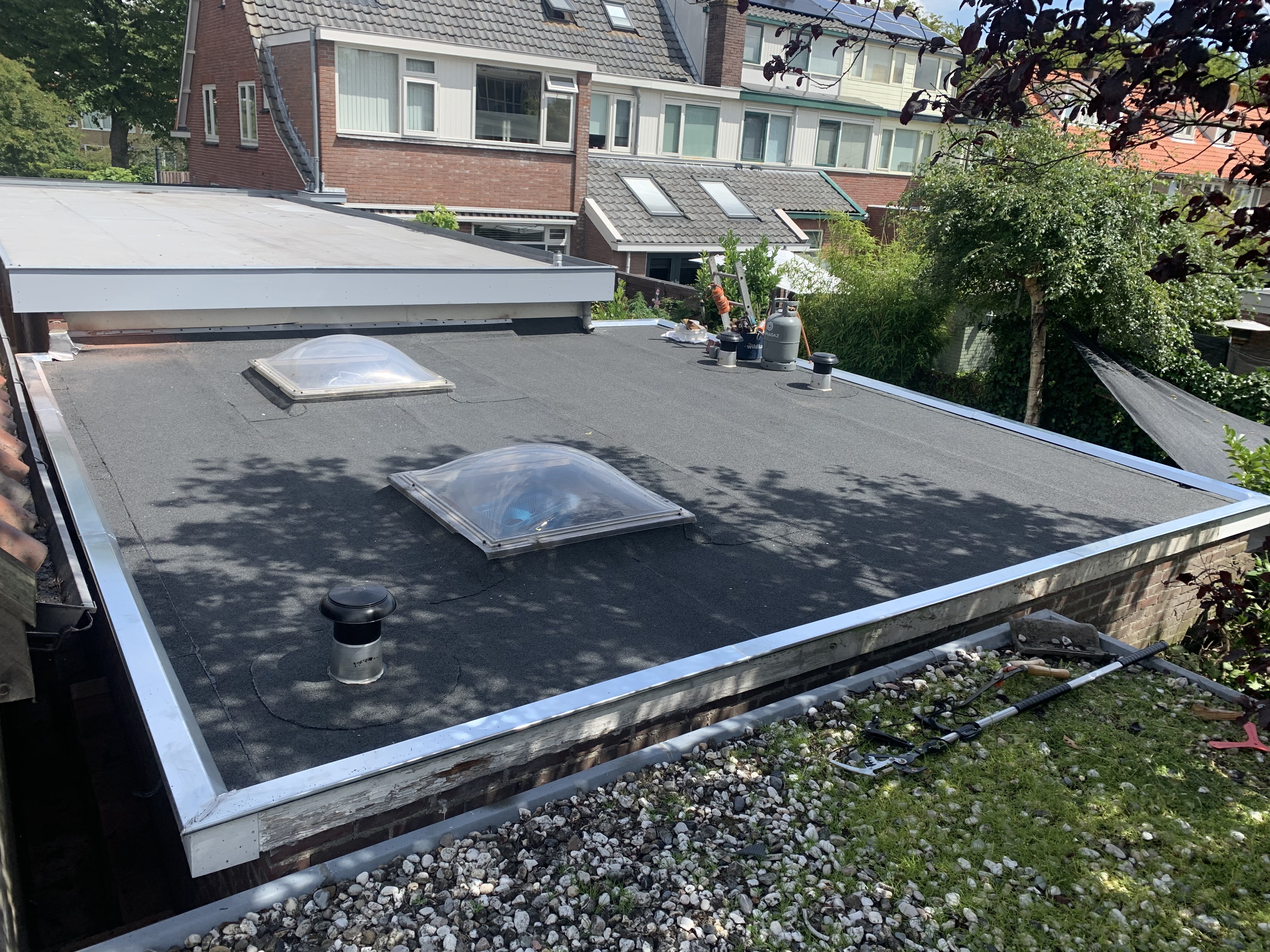 Dakrenovatie plat dak